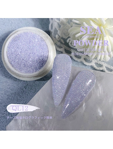 Cheese Sea Salt Holographic Glitter Powder